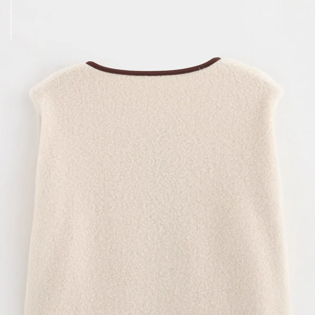 Femme Cozy Boucle Jakke Stilla