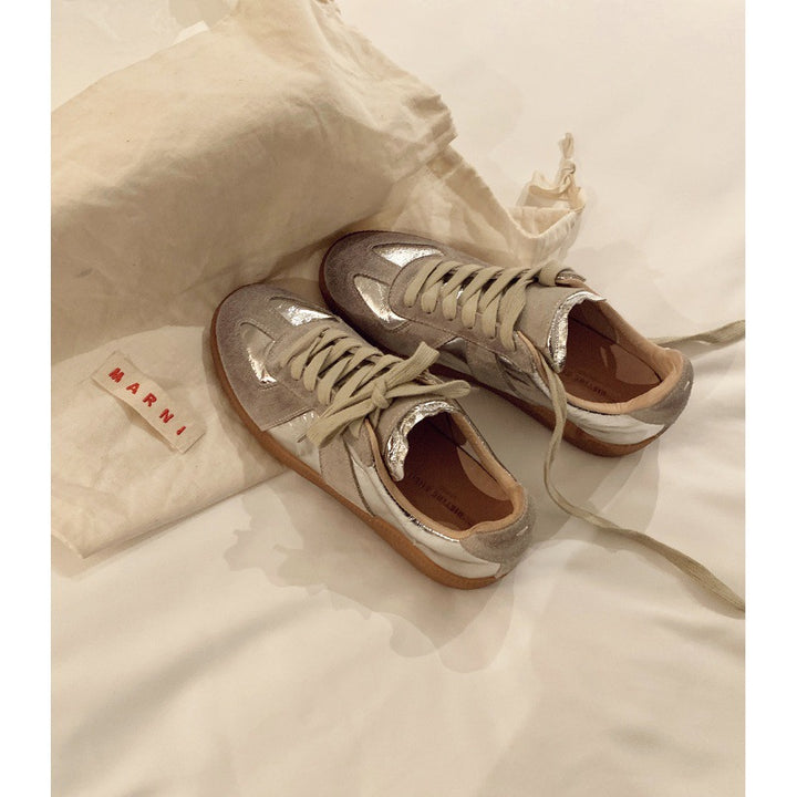 Dame Retro-inspirerede Metal Sneaker Stilla