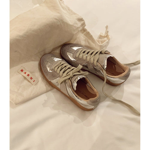 Dame Retro-inspirerede Metal Sneaker Stilla