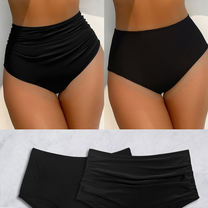 Damer Højskåret Bikini med sidebindebånd Skovae