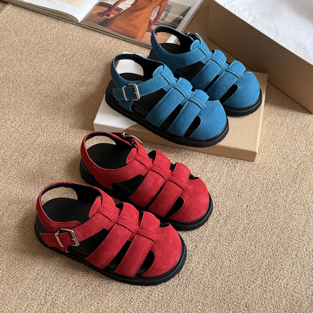 Femme Chunky Rem Komfort Sandaler Stilla