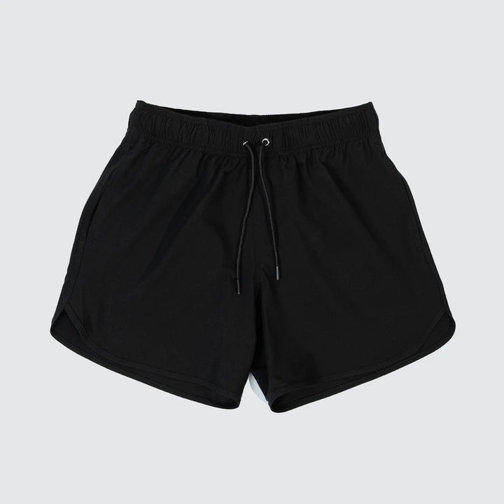 Herrer Sporty Badebukser med moderigtigt camouflage-mønster og elastisk talje Stilla