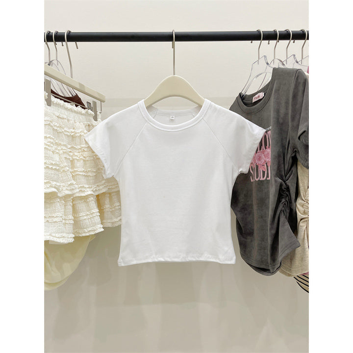 Femme Cropped Relaxed Fit Sport T-Shirt Stilla