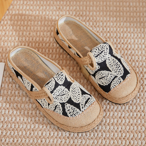 Dame Kvalitetsrige og elegante Clogs med blomsterbroderidesign Stilla
