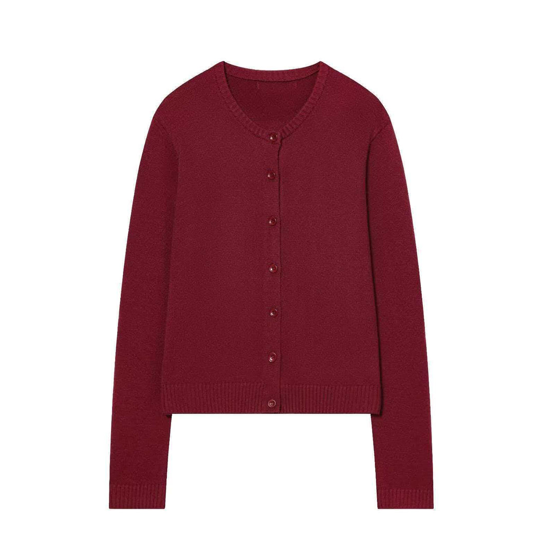 Kvinders klassiske cardigan med knaplukning Stilla
