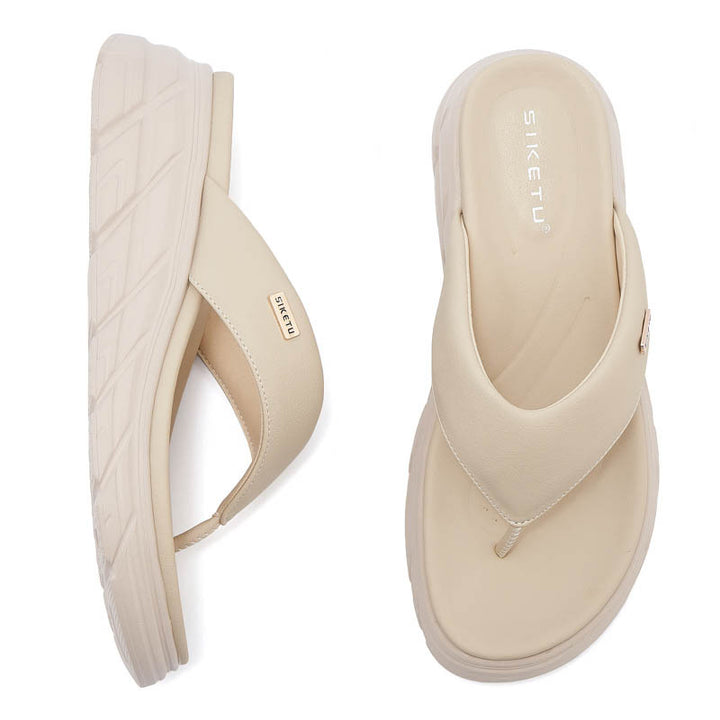 Dame toe-separer-sandaler med ergonomisk fodseng og stødabsorberende sål Stilla
