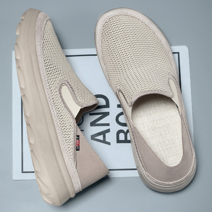 Dame Let Slip-On Åndbare Sneakers med Fleksibelt Mesh-Design Stilla