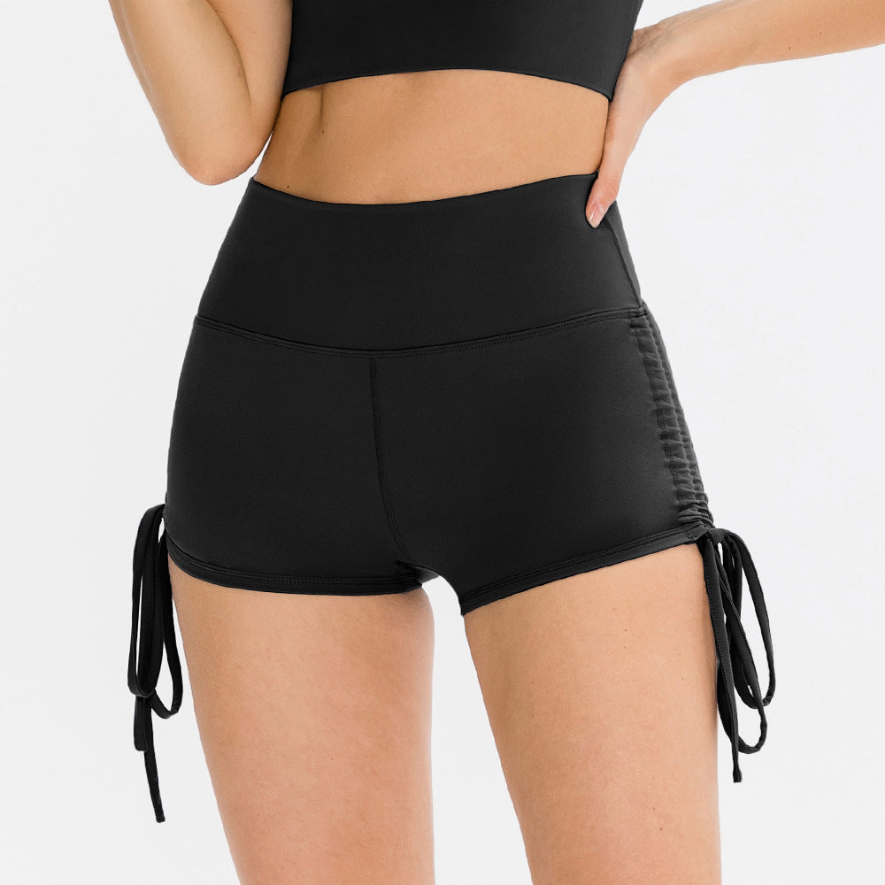 Dame Sporty Shorts med høj talje og justerbare sideskeder Stilla