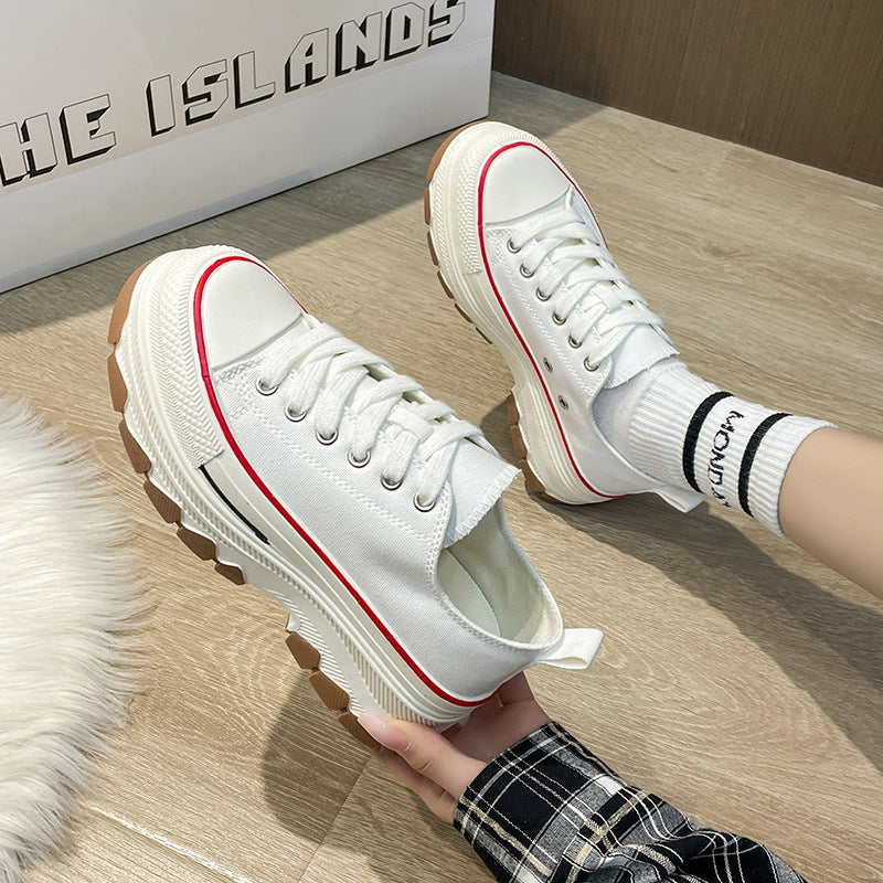 Dame Chunky Sneakers med urbant design og skridsikkert sålemønster Stilla