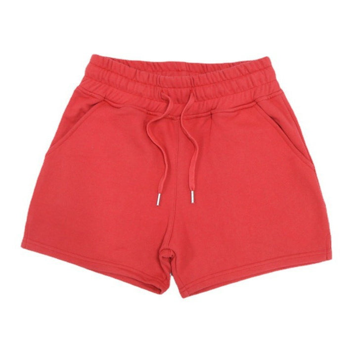 Dame Behagelige Sweatshorts med elastisk kant og sidelommer Stilla