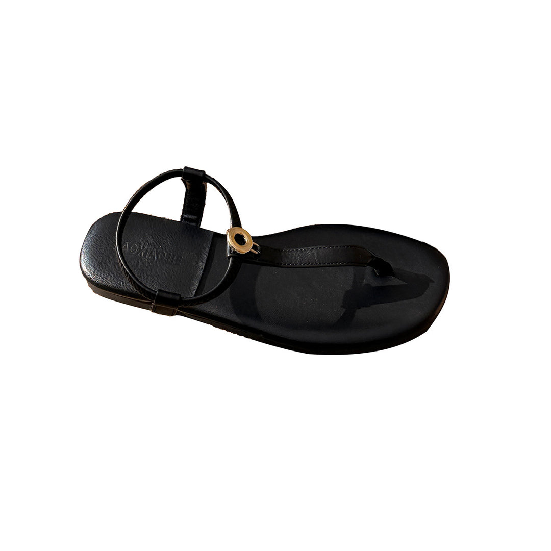 Femme Chic Minimalistiske Tåsplittere med elegant ankelrem Stilla