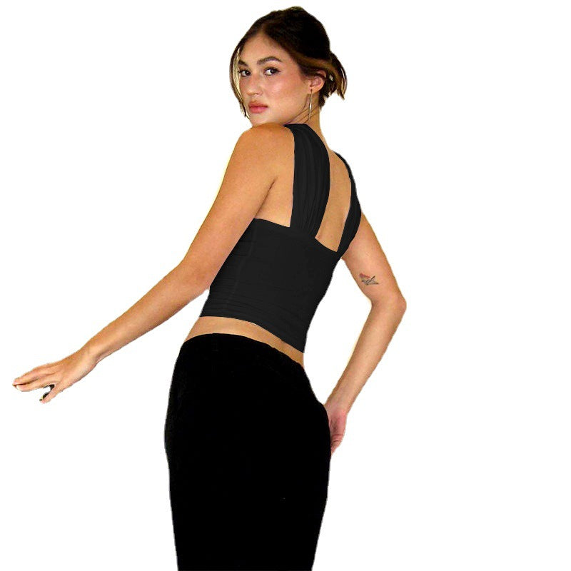 Kvinder strapless cropped top Stilla