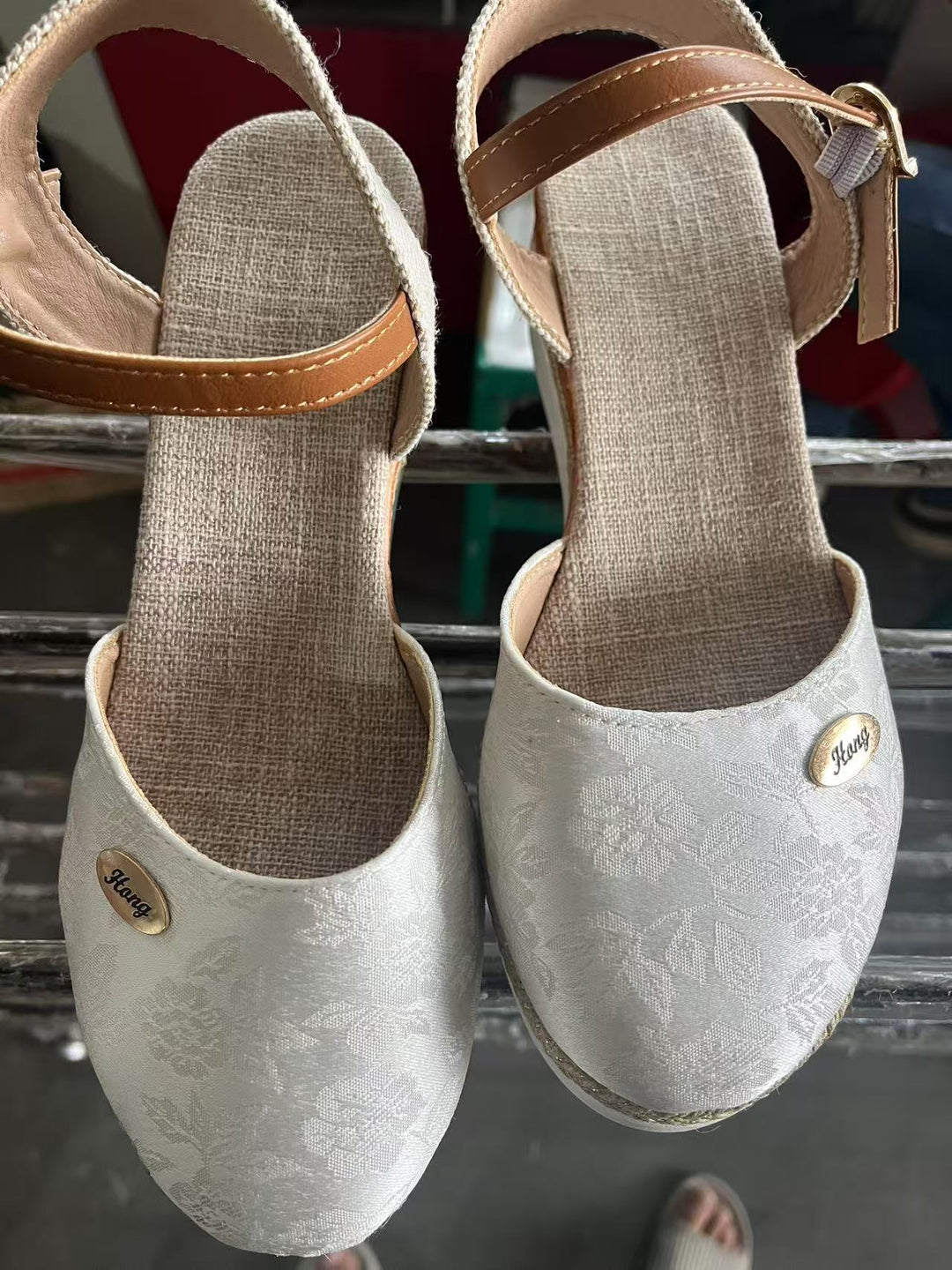 Dame Espadrilles med elegant spænde Stilla