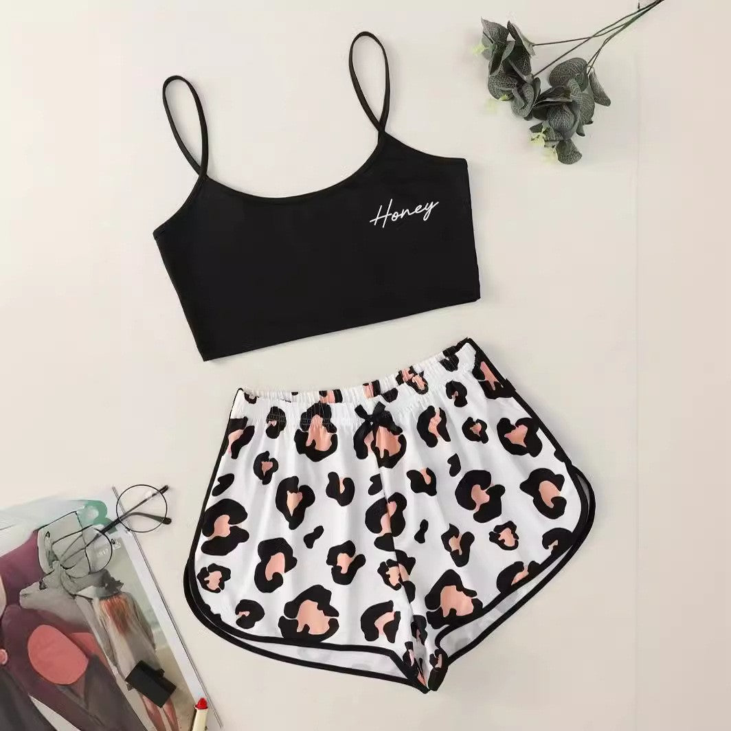 Dame Sports-BH og Shorts Sæt Stilla