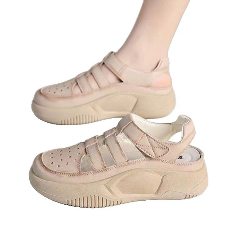 Dame Sneaker-Pantoletten med kølende åbninger og ergonomisk sål Stilla
