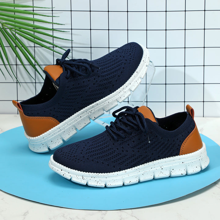 Dame Åndbare Fritids-Sneakers med skridsikker Såle Stilla