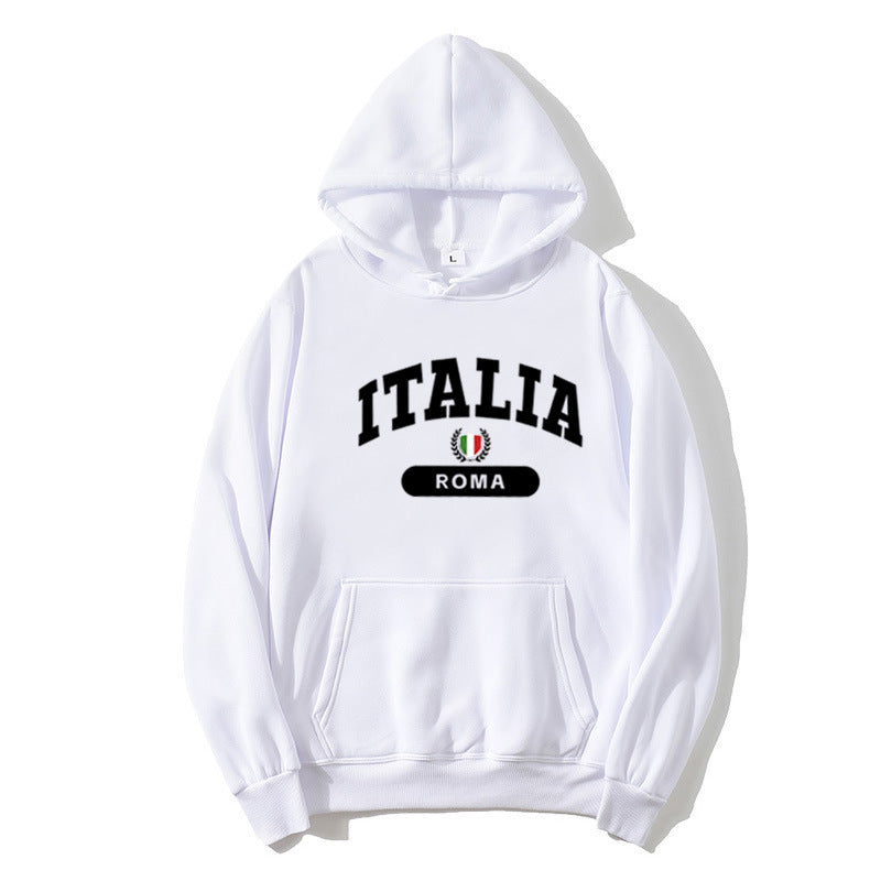 Kvinders hoodie med italiensk bydesign Skovae