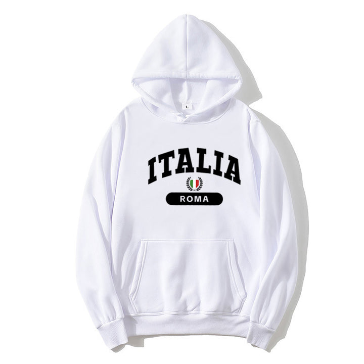 Kvinders hoodie med italiensk bydesign Skovae
