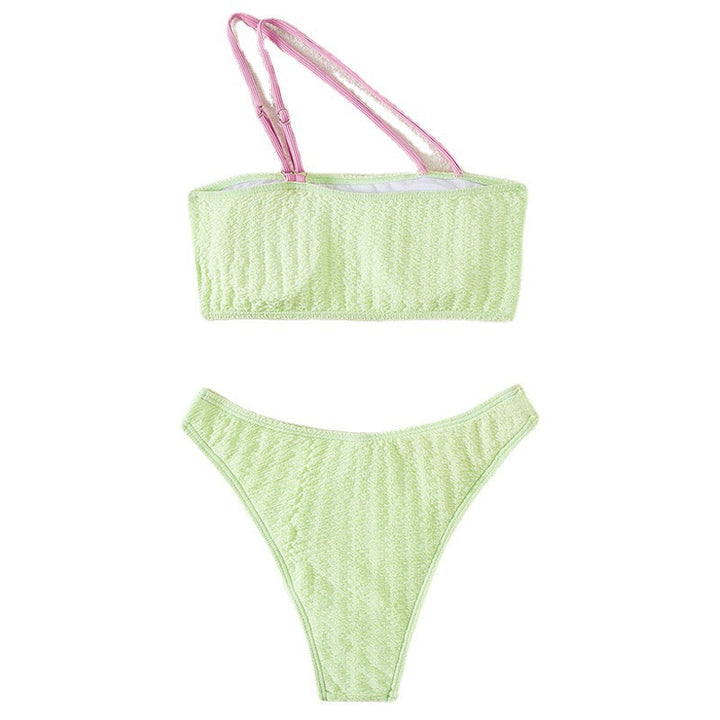 Dame Stilfuldt Tekstureret Bikini-Sæt Stilla