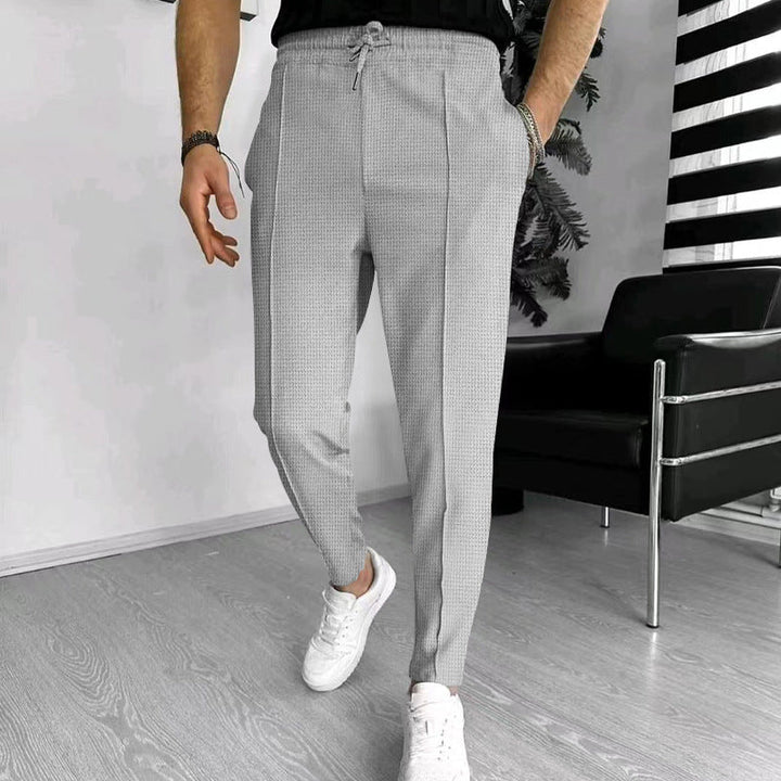 Stilla | Slim Fit Elastisk Talje med Snøre Åndbart Stretchmateriale med Lommer