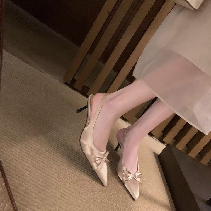 Dame Elegant Slingback Hæl Pumps Stilla