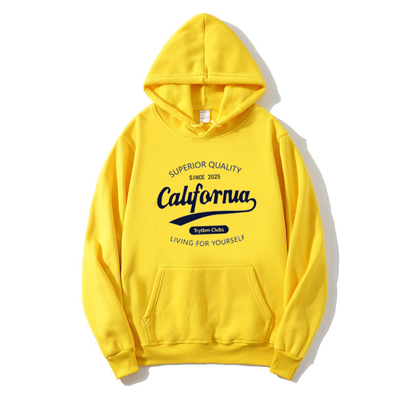 Kvindernes afslappede hoodie med kreativ tekst Skovae