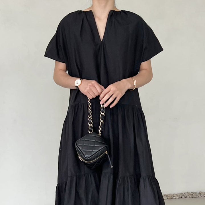 Stilla | Midi Cape Kjole