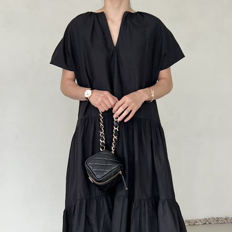 Stilla | Midi Skirt med Volanter