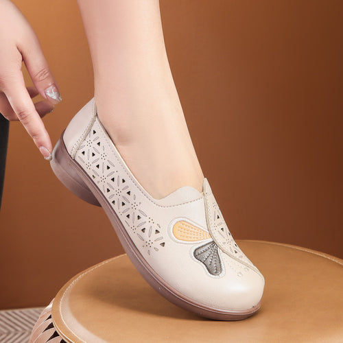 Dame Elegante Broderede Slippers Stilla