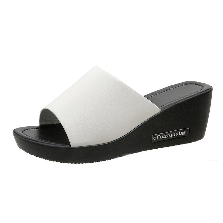 Dame Wedge-sandaler med skridsikker sål og blødt fodseng Stilla