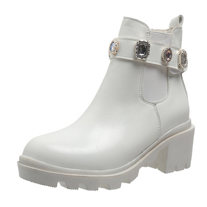 Dame trendy Chelsea støvler Stilla
