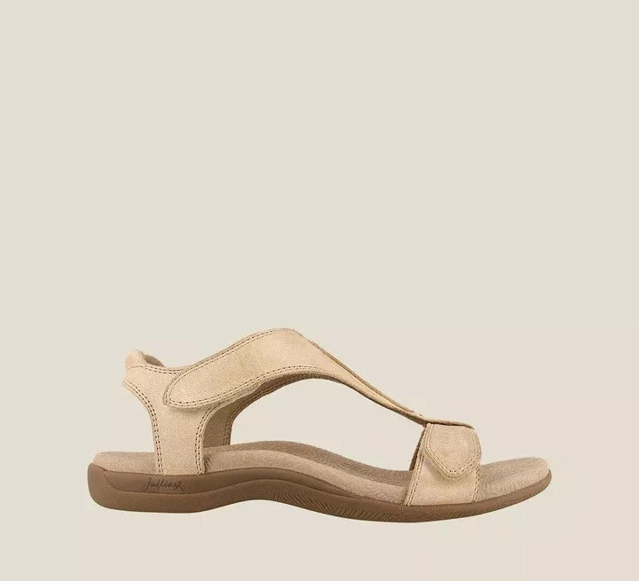 Dame komfortable sandaler med blødt overmateriale og anatomisk svang Stilla