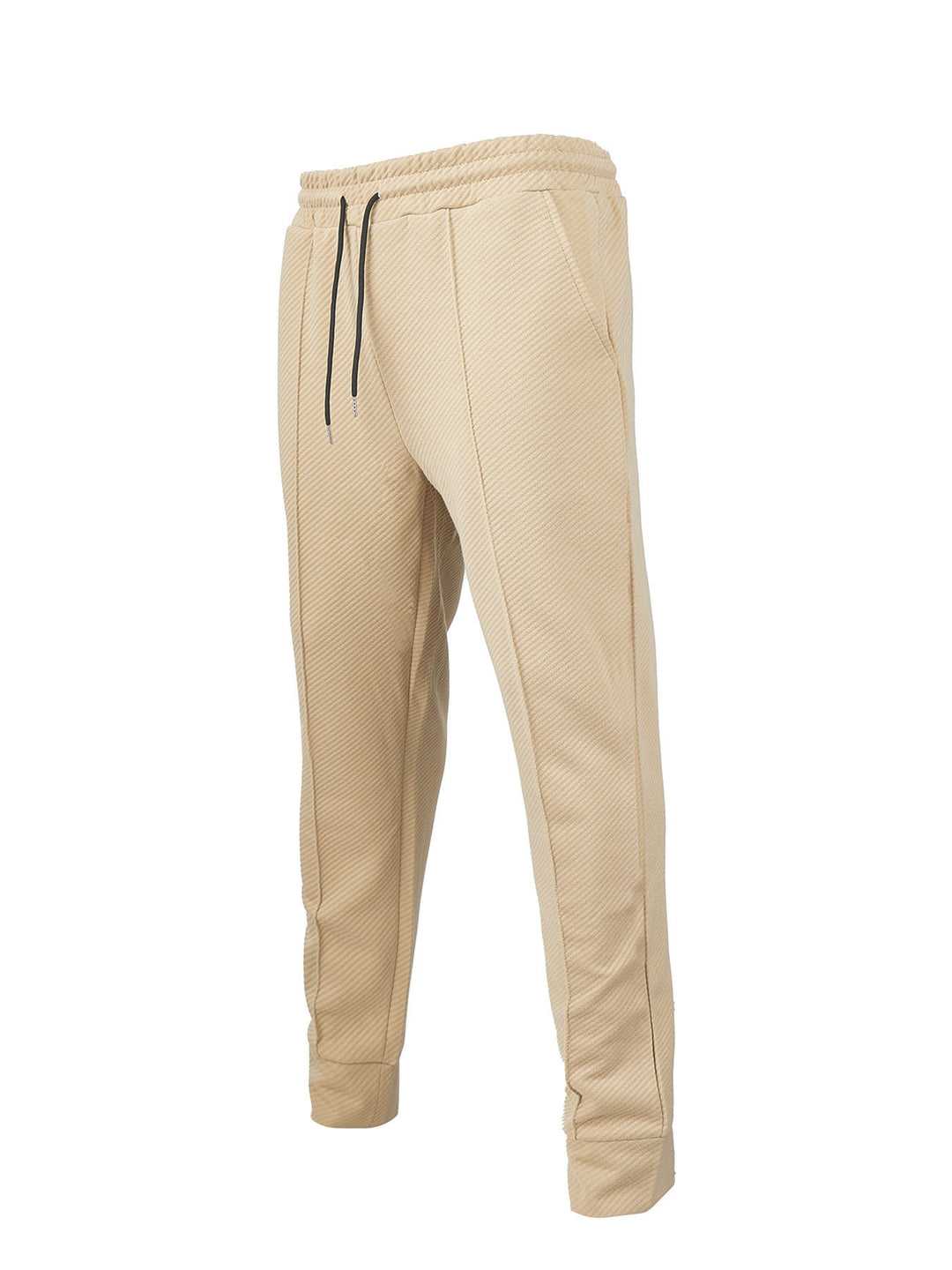 Herrer Sporty Joggingbukser med innovativ struktur og funktionelle sidelommer Stilla