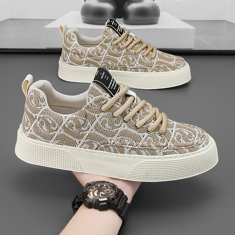 Dame Tekstureret Løse Snørebånd Sneakers Stilla