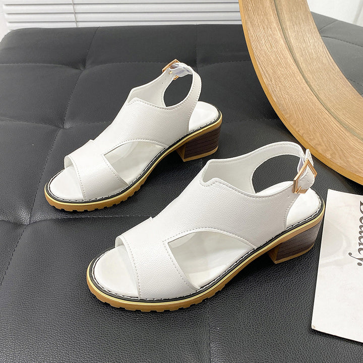 Dame Komfortable Sling-sandaler med skridsikker sål og elegant design Stilla
