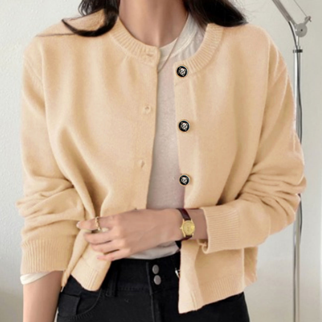 Dame elegant strikjakke Stilla