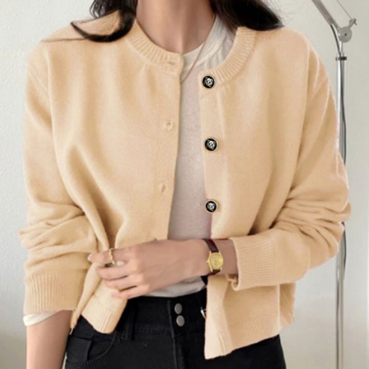 Dame elegant strikjakke Stilla