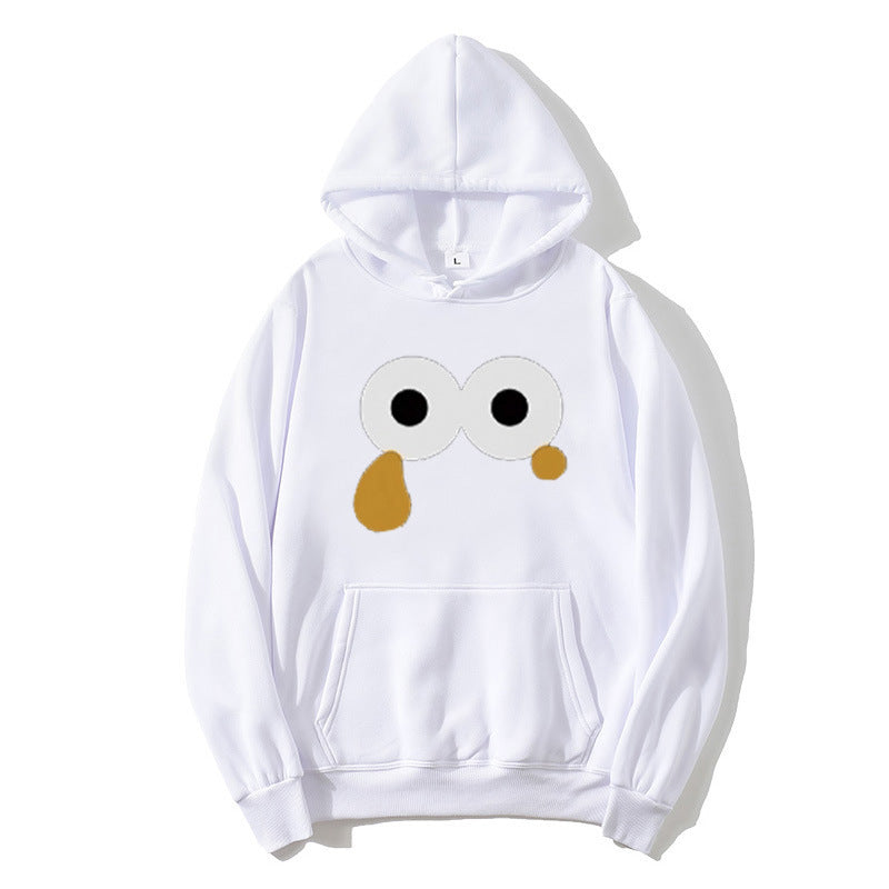 Dame sweatshirt med iøjnefaldende tegneserieprint Skovae