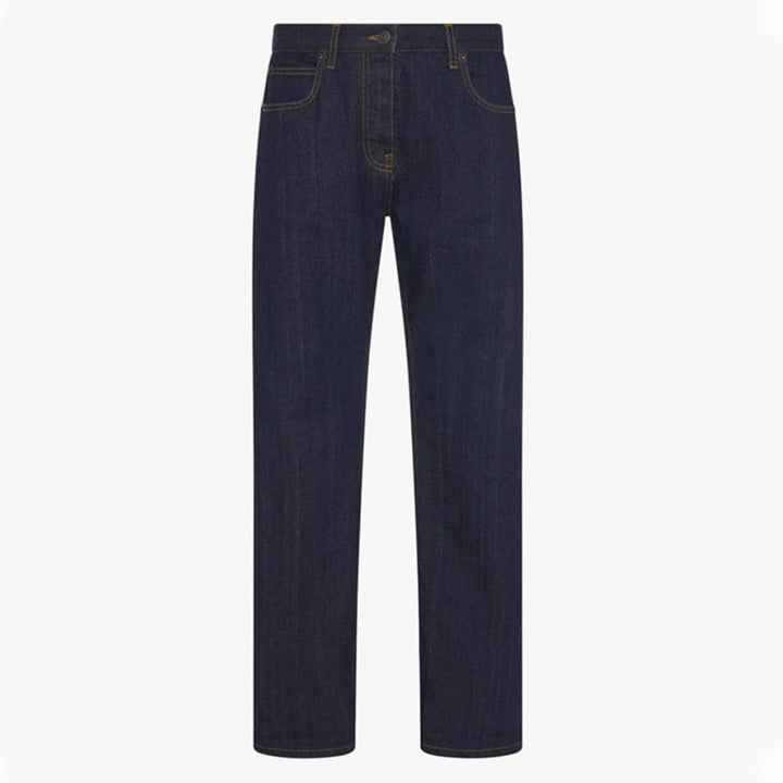 Damer lige snit jeans med høj talje Stilla