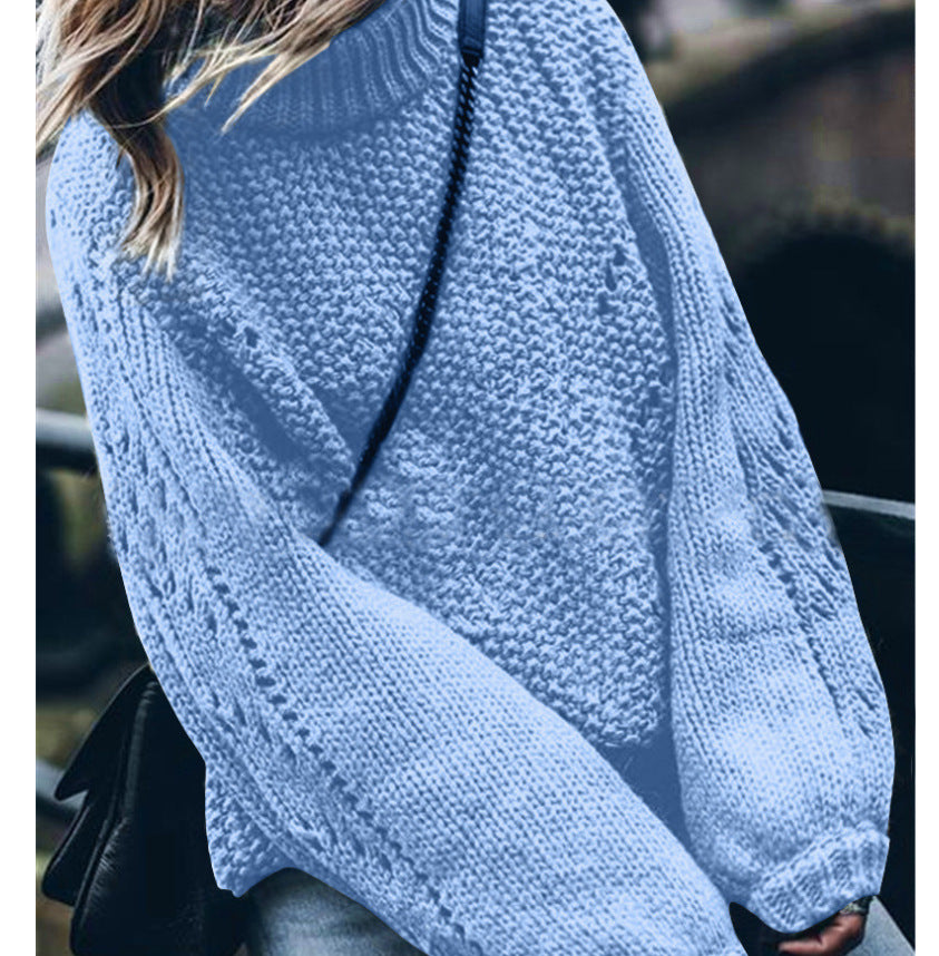 Femme Struktureret Oversized Striktrøje Stilla