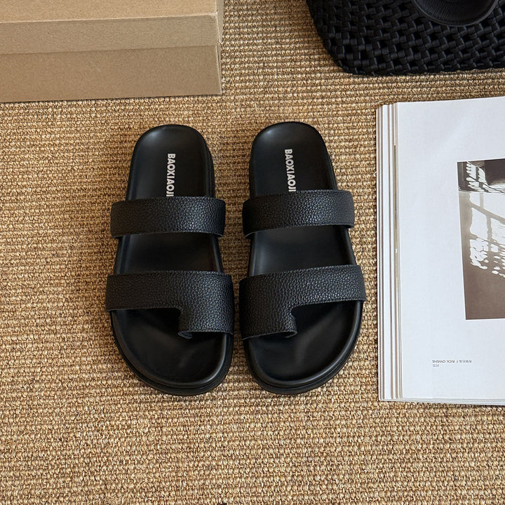 Femme Dual-Strap Komfort Slide Sandaler Stilla