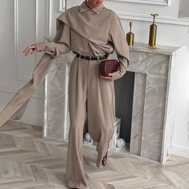 Dame Elegant Overall med Casual Krave Stilla