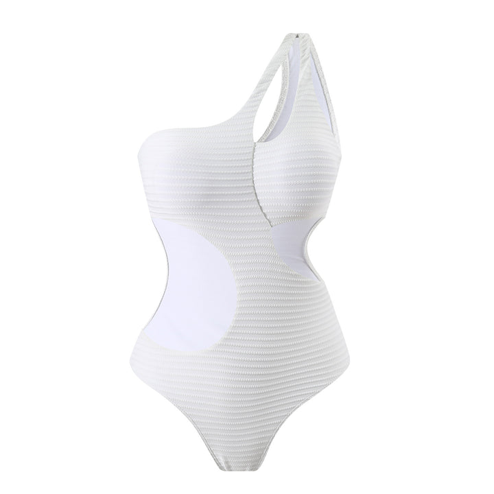 Dame En-sidet Badedragt med innovativt Cut-Out-design og struktureret stof Stilla