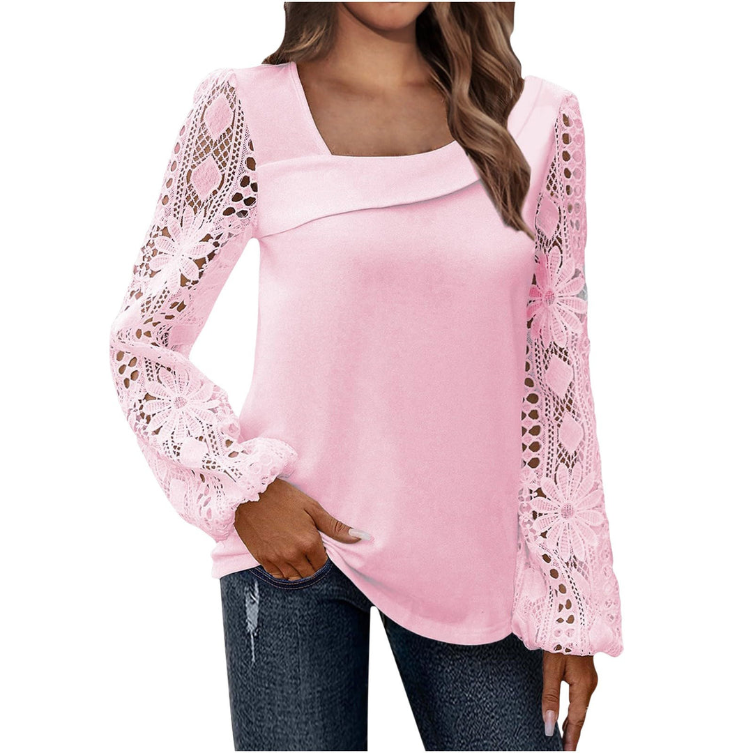 Dame Blonde Ærme Bluse Stilla