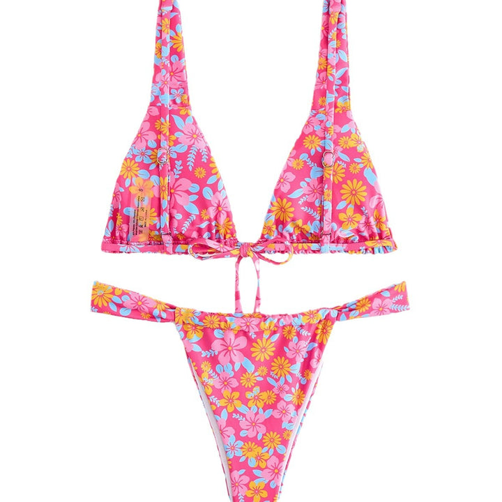 Dame Trekant-Cut Bikini Sæt Stilla 1750839490