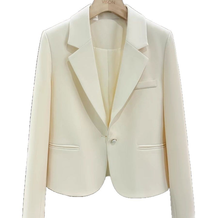 Damer Elegant og skræddersyet blazer med slanke klapper Stilla