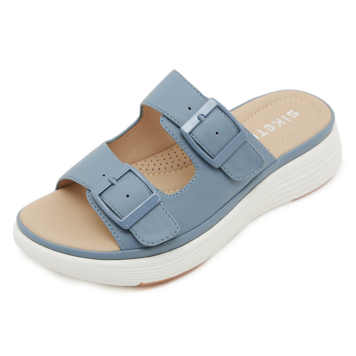 Dame komfortable sandaler med dobbelte stropper Stilla