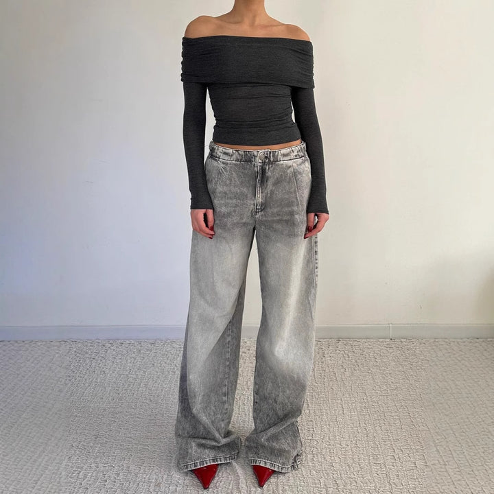 Kvinders casual jeans med løs pasform Stilla