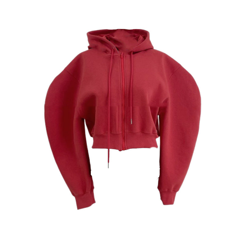 Kvinders afslappede hoodie med voluminøse ærmer Stilla