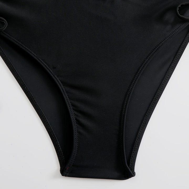 Dame Højtaljet Bestående Broderet Bikini-Sæt Stilla